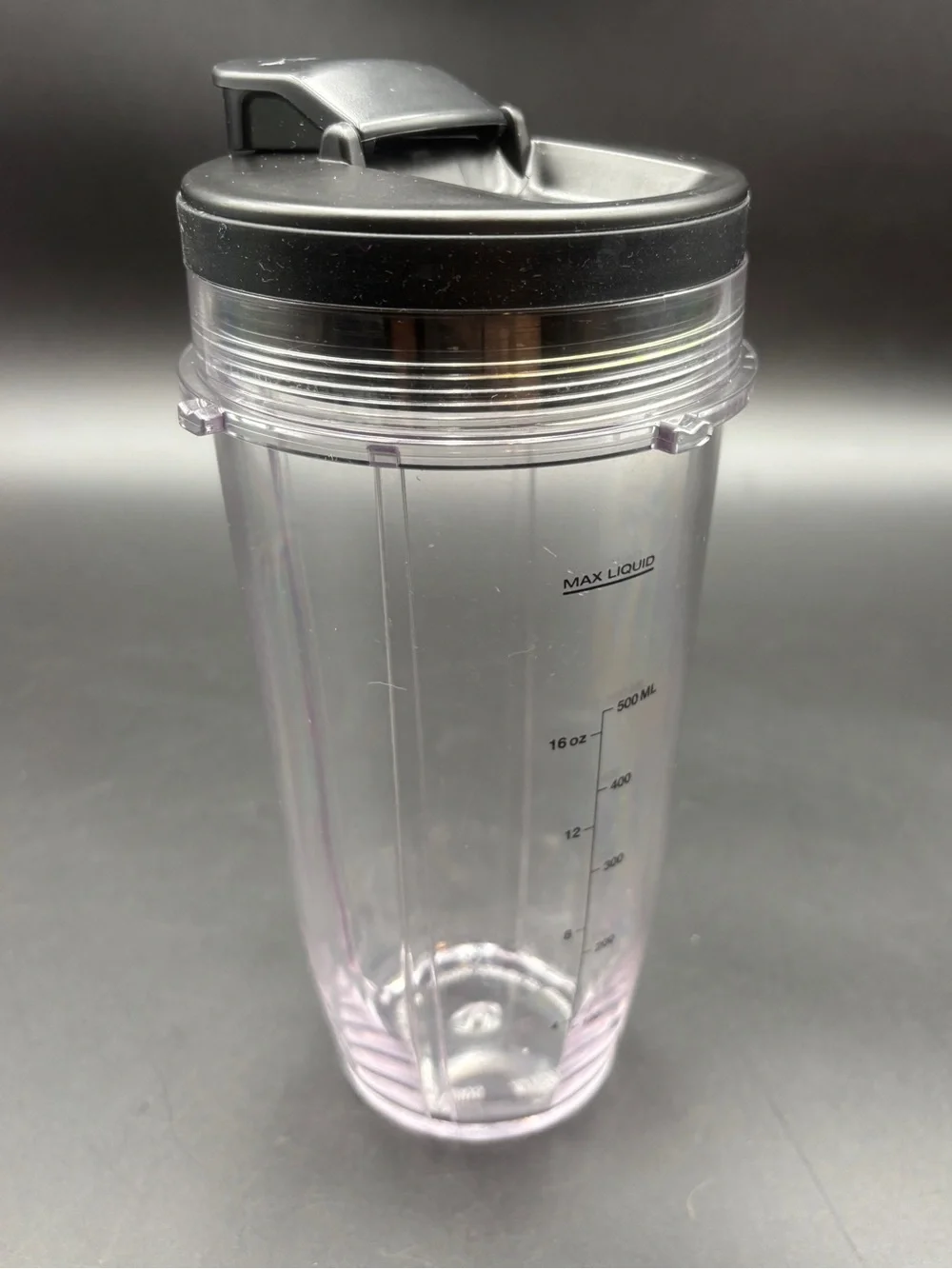 Genuine Nutri Ninja Single Serve 16 oz Blender Cup Jar w/ Sip & Seal Travel Lid